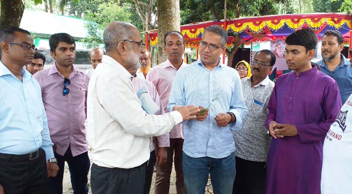 ড. নিম হাকিমের ঔষধি উদ্ভিদের প্রাকৃতিক জিনব্যাংক রাজবাড়ীতে