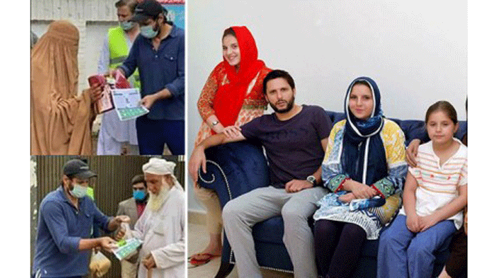 করোনা আক্রান্ত আফ্রিদি, কোয়ারেন্টাইনে পরিবার