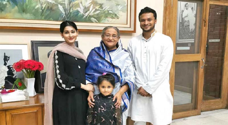 প্রধানমন্ত্রীর জন্মদিনে সাকিবের শুভেচ্ছা