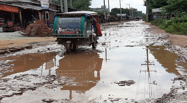 বাংলাবাজার-মির্জাপুর সড়কের  সংস্কার কতদূর ?