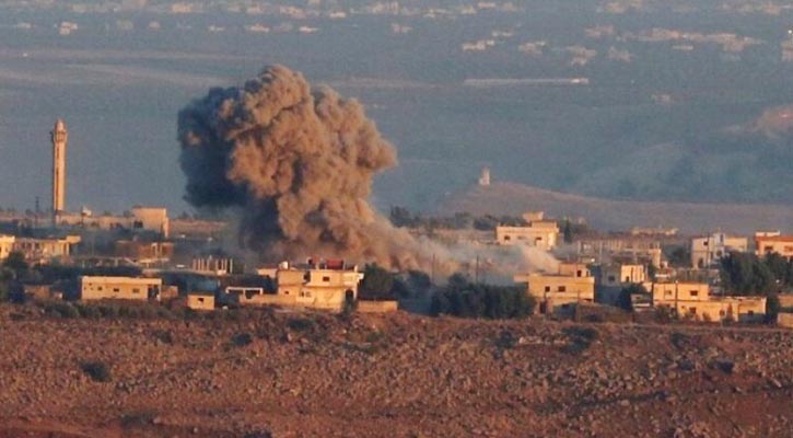 সিরিয়ায় সেনাবাহিনীর ওপর ইসরাইলের ক্ষেপণাস্ত্র হামলা