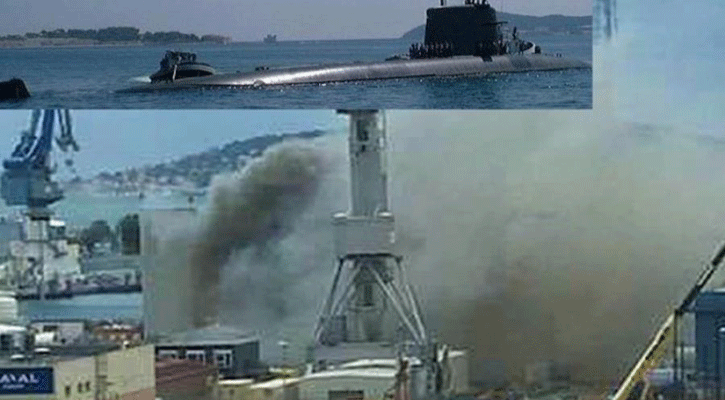 র্দীঘ ১৪ ঘণ্টার চেষ্টায় নিভেছে ফ্রান্সের পরমাণু সাবমেরিনের আগুন
