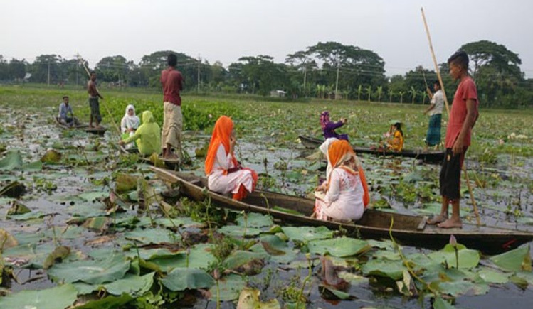 প্রকৃতির খোঁজে দর্শনার্থীরা