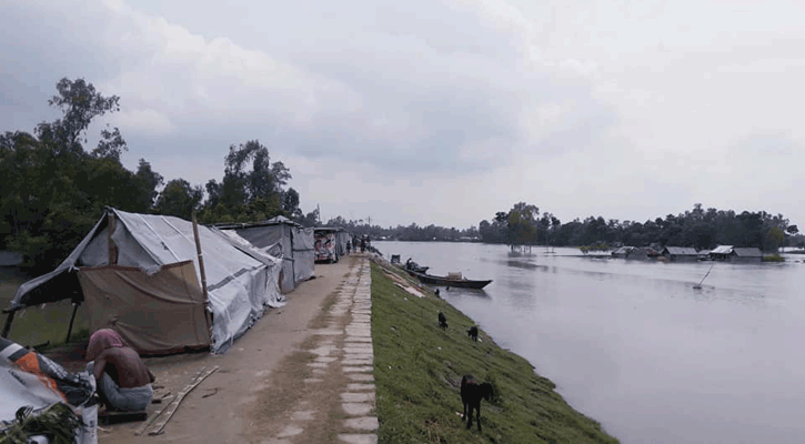 বগুড়ায় বন্যা পরিস্থিতির আরো অবনতি