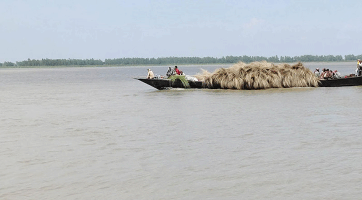 বগুড়ায় যমুনা নদীর পানি বিপৎসীমা অতিক্রম করেছে