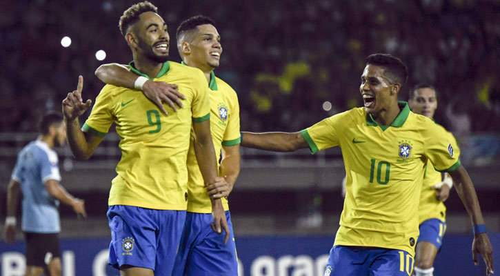 অলিম্পিক বাছাইয়ে উড়ছে ব্রাজিল