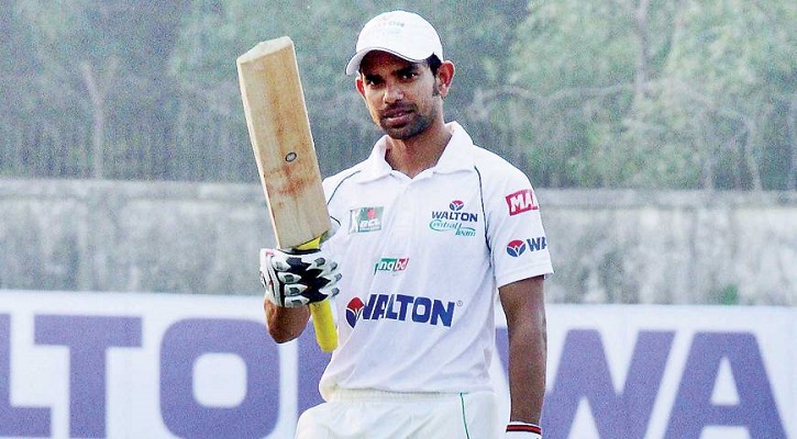 সেঞ্চুরি মেরে মধ্যাঞ্চলকে একাই টানলেন মার্শাল আইয়ুব