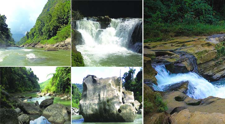 বাংলার নায়াগ্রা ‘নাফাখুম’ জলপ্রপাত