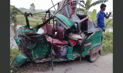 বগুড়ায় বালু বোঝাই ট্রাক চাপায় সিএনজি যাত্রী নিহত