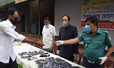 দশ হাজার মানুষকে হাত ধোয়ালেন বাবলা