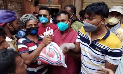 রাজধানীতে অসহায় মানুষের পাশে ছাত্রদল