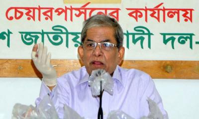 ভারতের পানিতেই বাংলাদেশে বন্যা: মির্জা ফখরুল