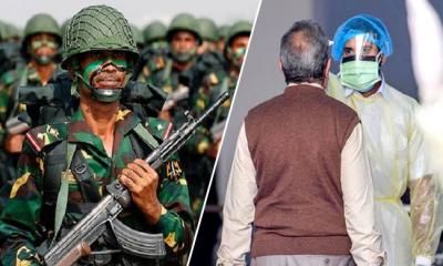 এয়ারপোর্ট থেকেই সন্দেহভাজনরা সেনা তত্ত্বাবধানে