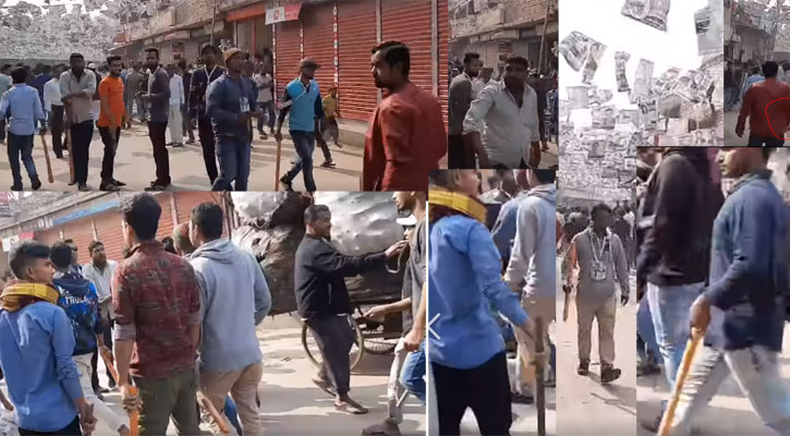 সাংবাদিক সুমনের ওপর সন্দেহভাজন হামলাকারী (ভিডিও)