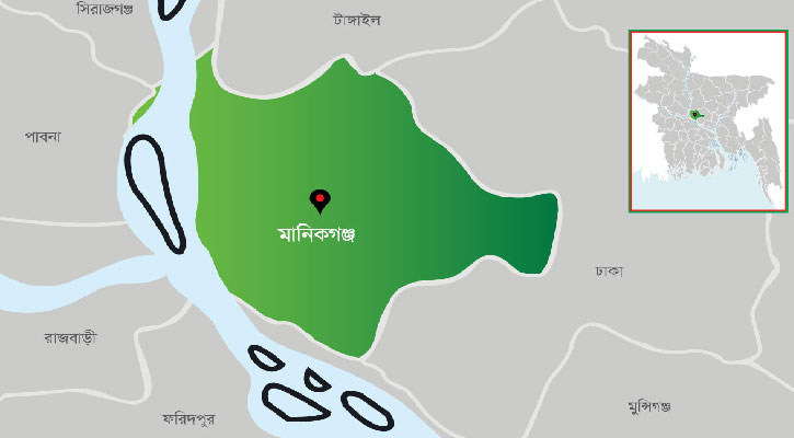 মানিকগঞ্জে কারণ ছাড়া রাস্তায় পেলেই জেল-জরিমানা