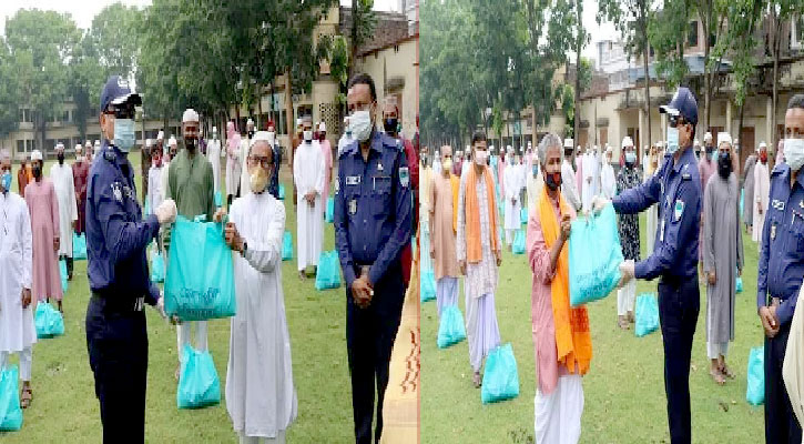 ইমাম-মুয়াজ্জিন, পুরোহিত-সেবায়েতদের পাশে পুলিশ