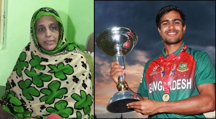 বিশ্বকাপ জিতিয়ে মায়ের কান্না থামিয়েছেন আকবর