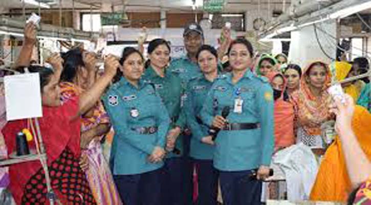 নির্যাতন ও সহিংসতায় কী করবেন পোশাক শ্রমিকরা, পথ দেখাল পুলিশ