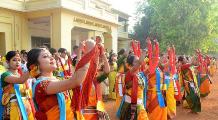 করোনা আতঙ্কে দোলের দিন বসন্তোৎসব নয় - বিশ্বভারতী