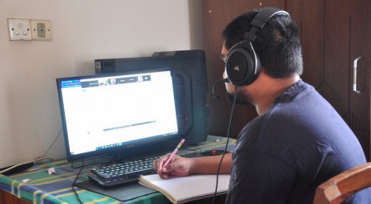 একাদশ শ্রেণির অনলাইন ক্লাস শুরু