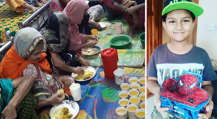 রোহানের স্পাইডার ব্যাংকে জমানো টাকায় বৃদ্ধাদের ইফতার