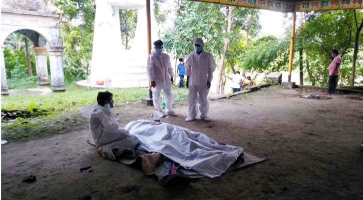 বালিয়াকান্দিতে করোনায় মন্দির সেবায়েতের মৃত্যু