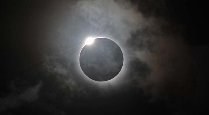 সূর্যগ্রহণ চলছে