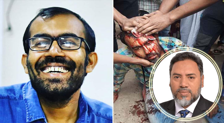 সাংবাদিক সুমনের ওপর হামলা, হাসপাতালে এসে ফের খোকনের হুমকি