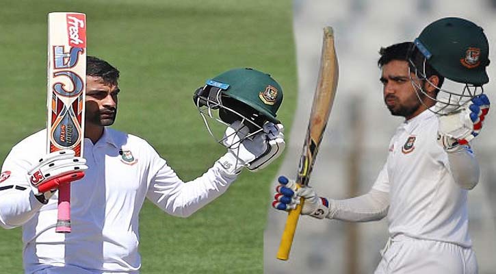 তামিমের ডাবল সেঞ্চুরির দিনে মুমিনুলের শতক