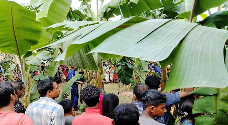 ঝিনাইদহে কলা বাগান থেকে যুবকের মৃতদেহ উদ্ধার