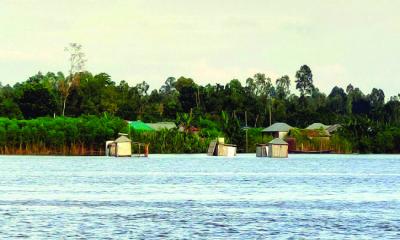 পানিবন্দি কুড়িগ্রামে ৬০ হাজার মানুষ