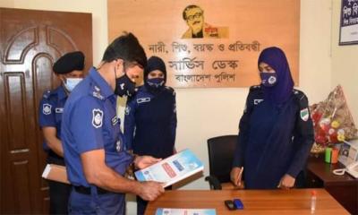 কুমারখালী থানা পরিদর্শন করলেন এসপি 