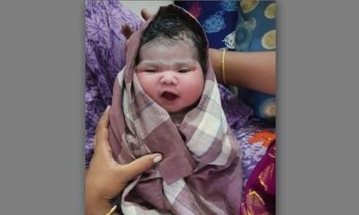 শেরপুরে ৬ কেজি ২০০ গ্রাম ওজনের শিশুর জন্ম