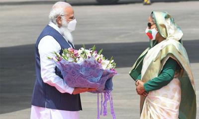 বাংলায় টুইট করে শেখ হাসিনাকে মোদির ধন্যবাদ