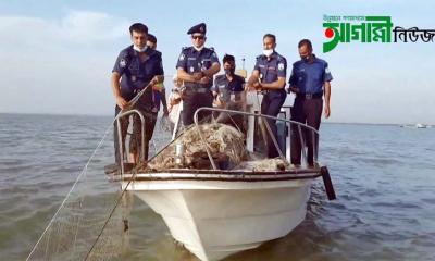 চাঁদপুরে নদীতে বালু উত্তোলনে ধ্বংস হচ্ছে ইলিশ(ভিডিও)