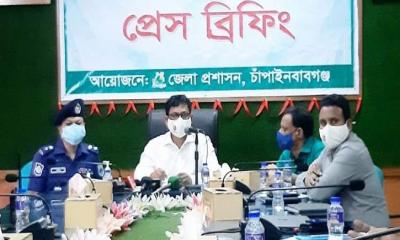 চাঁপাইনবাবগঞ্জে এক সপ্তাহের সর্বাত্মক লকডাউন ঘোষণা