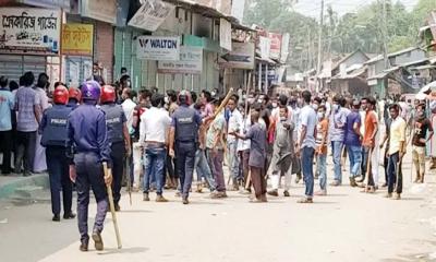 লালমনিরহাটে আ.লীগ-ছাত্রলীগের ধাওয়া ও সংঘর্ষ