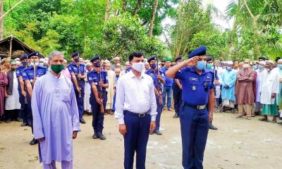 কুড়িগ্রামে রাষ্ট্রীয় মর্যাদায় শায়িত হলেন বীর মুক্তিযোদ্ধা