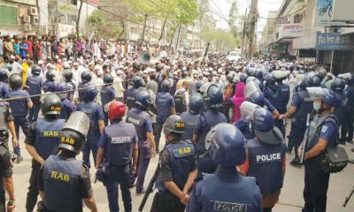 নারায়ণগঞ্জে হেফাজতে ইসলামের বিক্ষোভ সমাবেশ