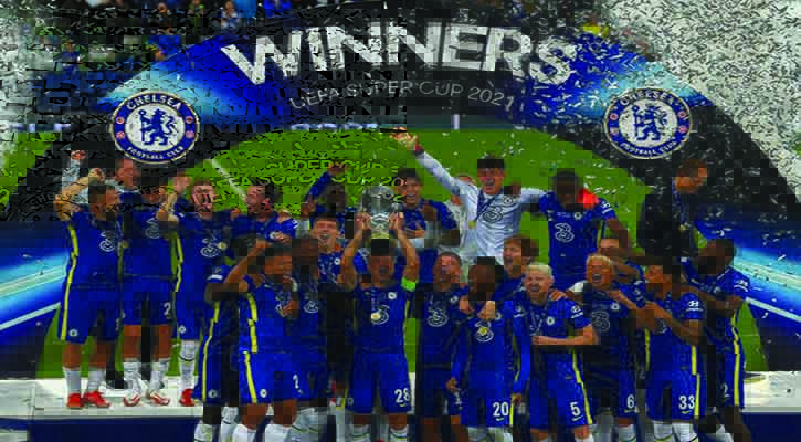 সুপার কাপের শিরোপা জিতেছে চেলসি