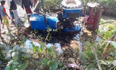 বালিয়াডাঙ্গীতে ট্রাক্টর খাদে পড়ে কিশোরের মৃত্যু