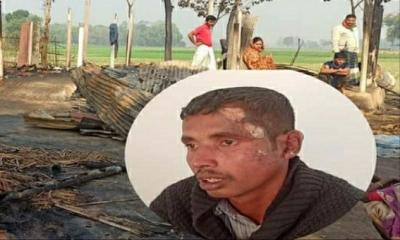 বালিয়াডাঙ্গীতে দুর্বৃত্তের আগুনে নিঃস্ব ভ্যানচালক