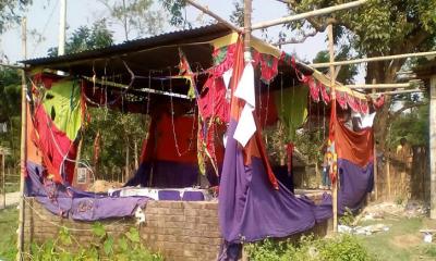 নৌকার কার্যালয়ে আগুন দিয়ে আতঙ্ক সৃষ্টির অভিযোগ