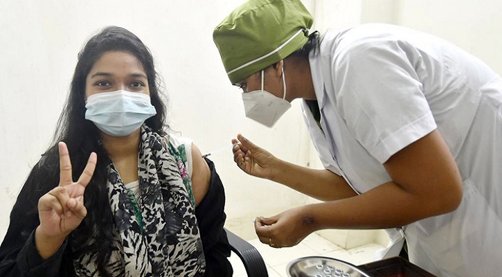 দেশে ৩ কোটি ৫৮ লাখ ৩৪ হাজার ১১৫ ডোজ টিকার প্রয়োগ