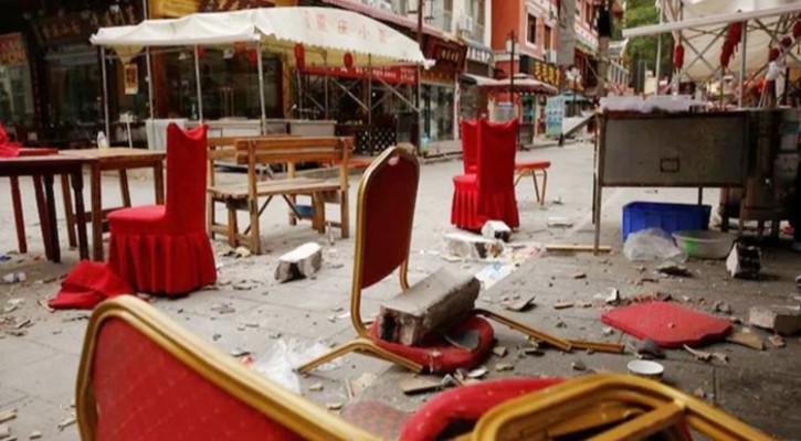 চীনে ভূমিকম্পে নিহত ৩