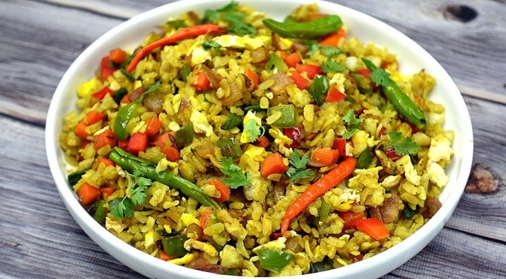 ঝটপট নাস্তায় লোভনীয় চিড়ার পোলাও