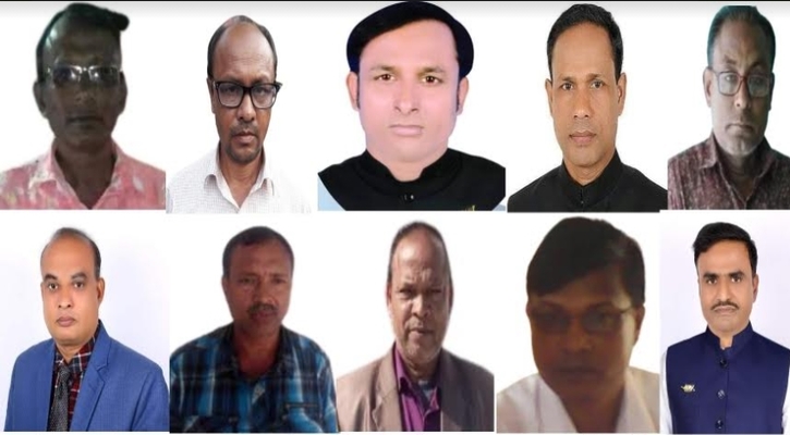 সুন্দরগঞ্জে ইউপি নির্বাচনে নৌকার বৈঠা ধরলেন যে ১৩ জন