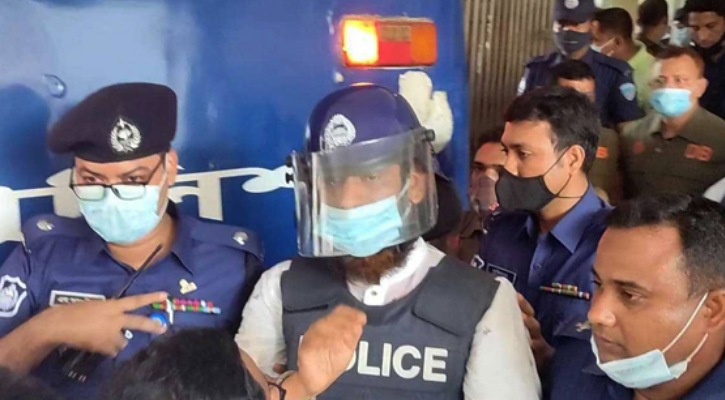 কুমিল্লার আদালতে হেফাজত নেতা মামুনুল হক