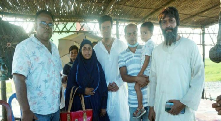 শাকিব খানের দেখা পেলেন জামালপুরের সেই গৃহবধূ