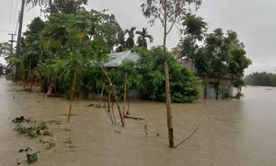 কুড়িগ্রামে বন্যার আশঙ্কা, বৃষ্টি ভোগাবে আরও দু‍‍`দিন